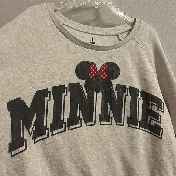 Disney Parks | Minnie Mouse Crewneck Long Sleeve Tee - Picture 4 of 5